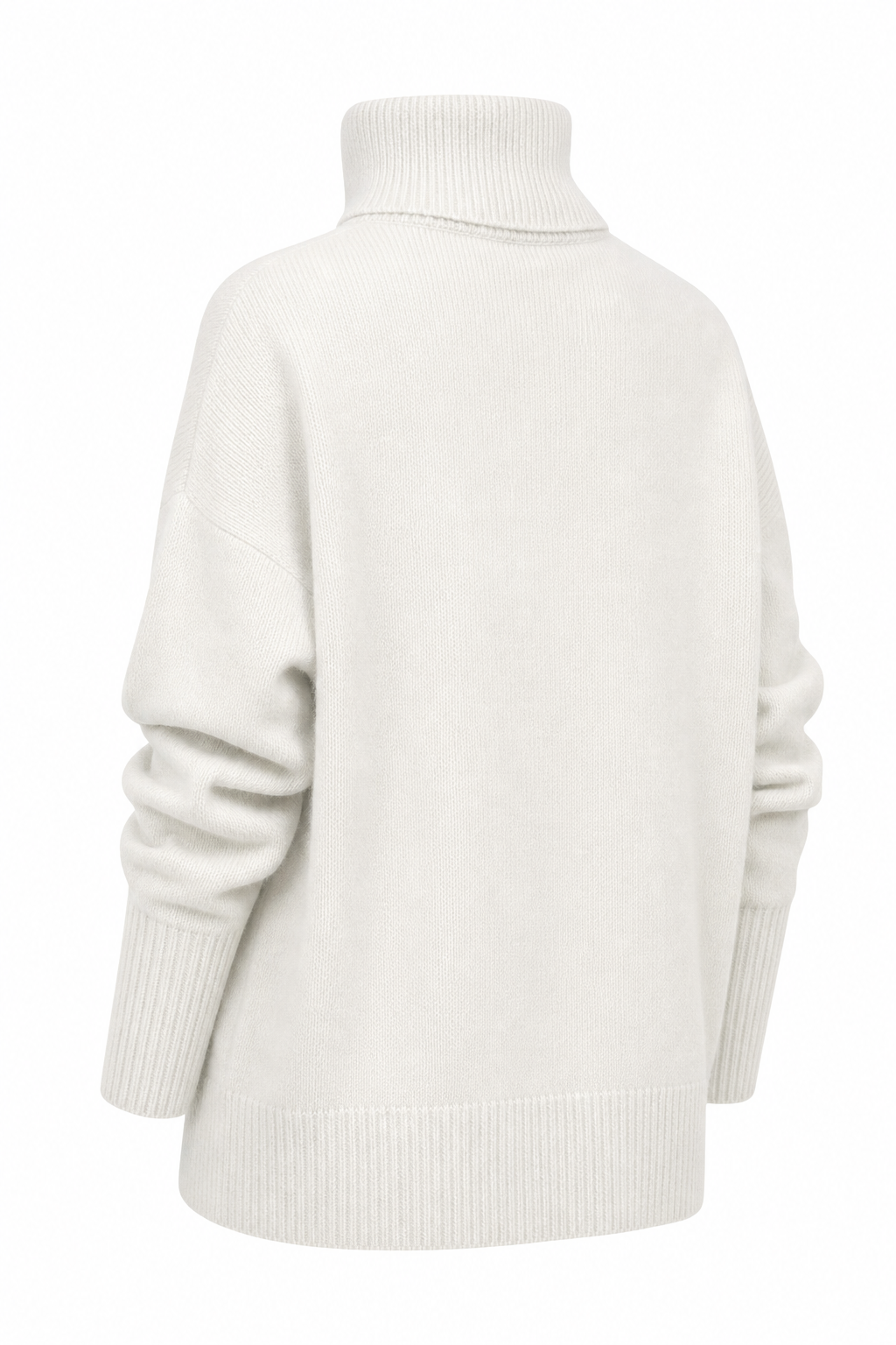 Vittangi Turtleneck — White, jcrew product shot