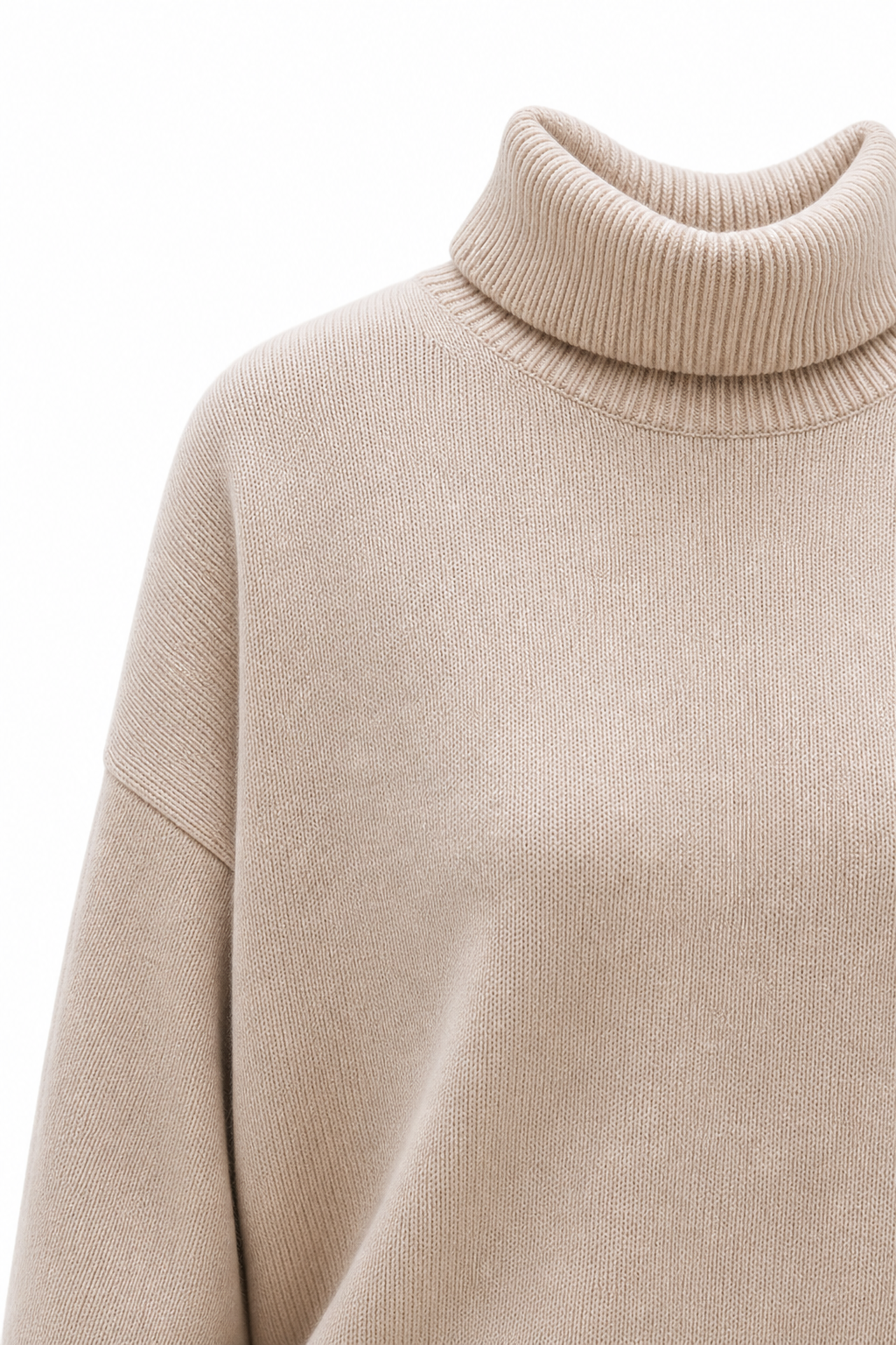 Vittangi Turtleneck — Khaki, jcrew product shot
