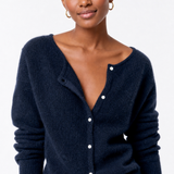 Nordique Knit Top — Navy, jcrew product shot