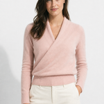 Svalbard Luxe Cashmere Sweater — Pink, jcrew product shot
