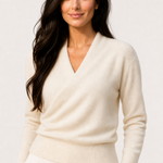 Svalbard Luxe Cashmere Sweater — Ivory, jcrew product shot