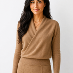 Svalbard Luxe Cashmere Sweater — Camel, jcrew product shot