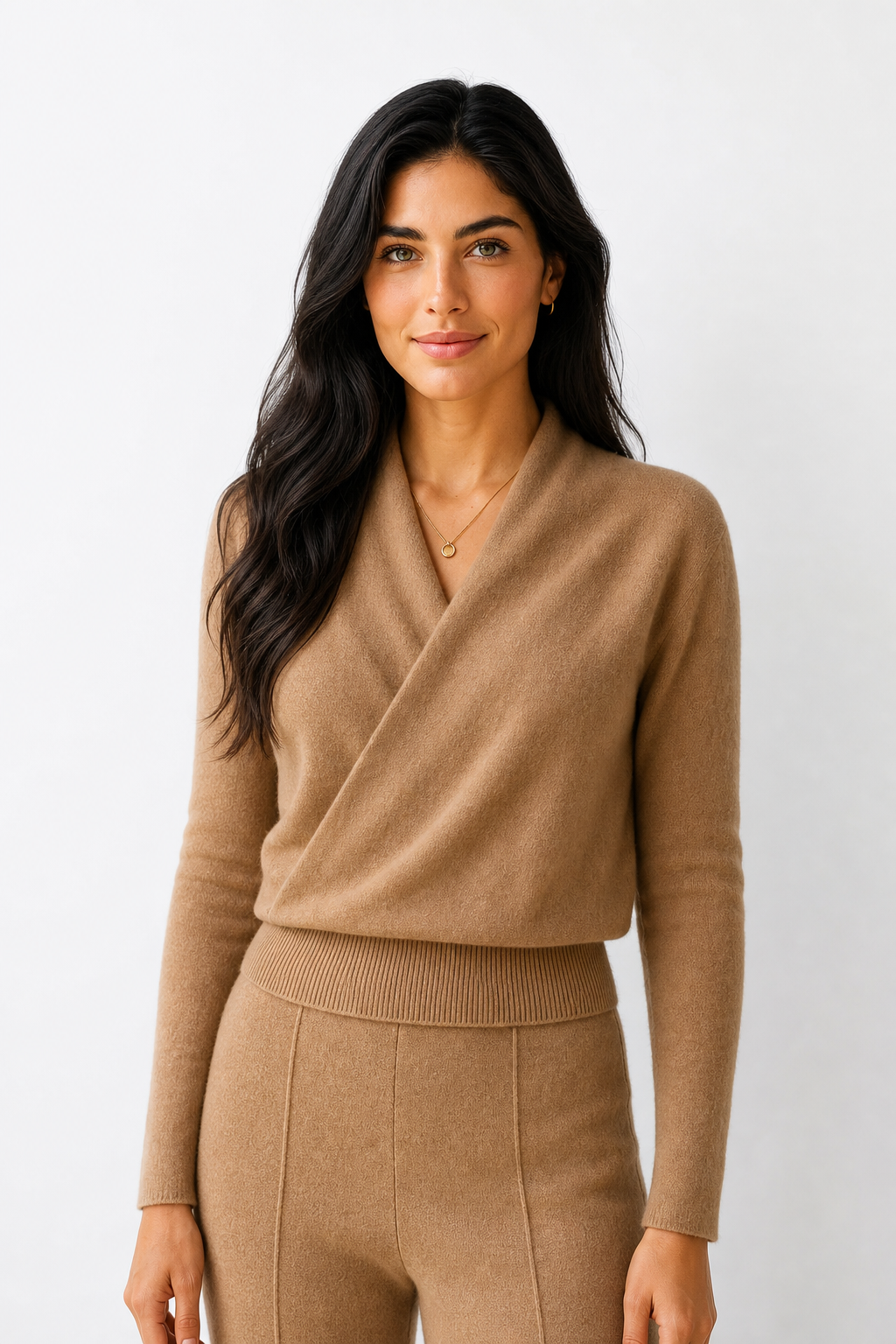 Svalbard Luxe Cashmere Sweater — Camel, jcrew product shot