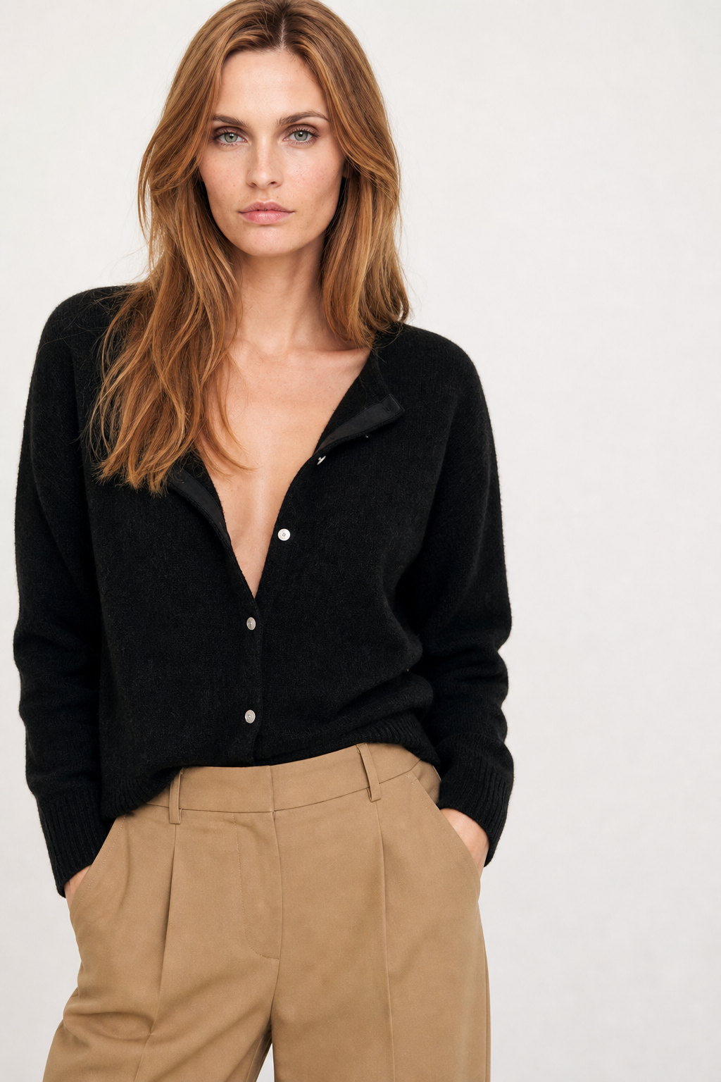 Nordique Knit Top — Black, jcrew product shot