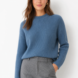 Colette Wool Herringbone Pants — Gray, jcrew product shot