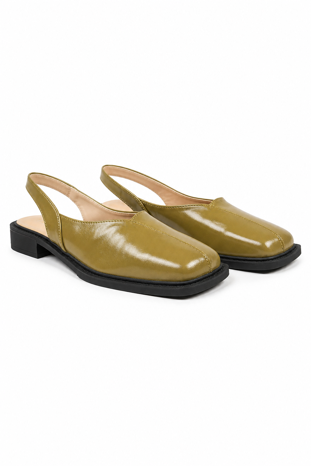 Veyla Sling Flats — Cypress, studio product shot