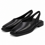 Veyla Sling Flats — Black, studio product shot