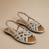 Woven Leather Sandal, banana_republic product shot