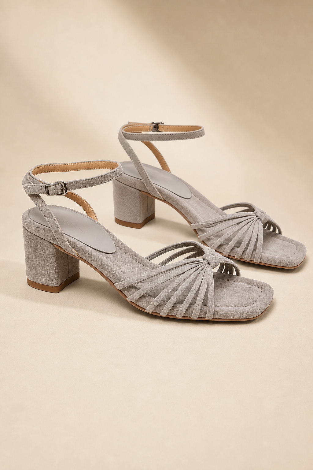 Deauville French Heel — Gray, studio product shot