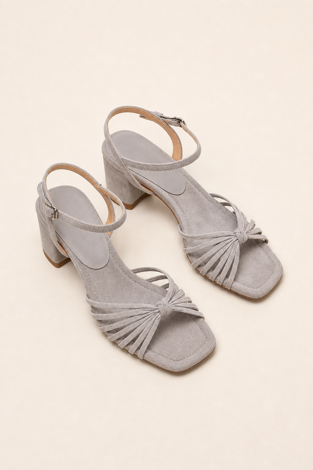 Deauville French Heel — Gray, studio product shot