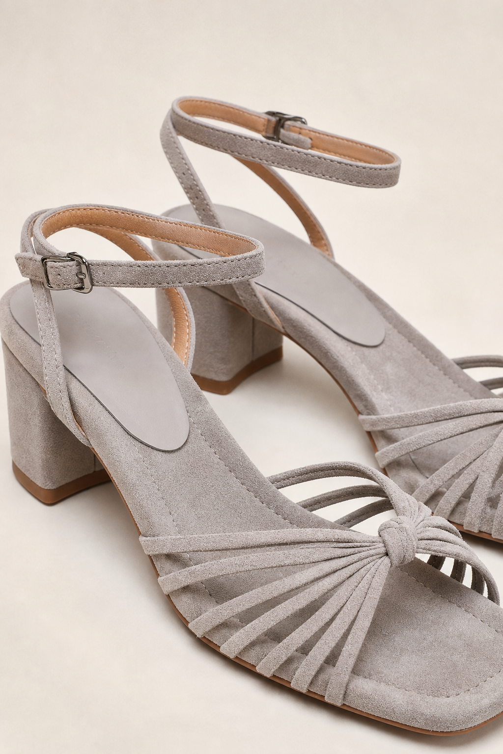 Deauville French Heel — Gray, studio product shot