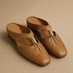Amalfi Fold Mule, studio product shot