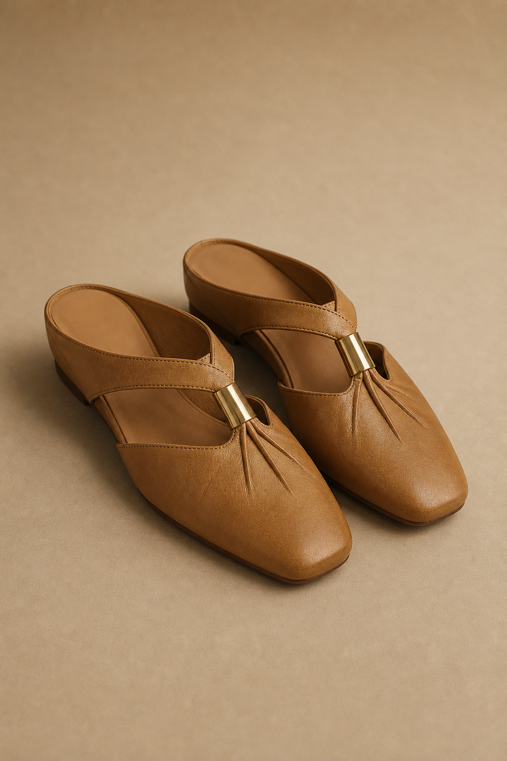 Amalfi Fold Mule, studio product shot