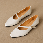 Amalfi Italian Leather Mary Jane Pump — Beige, banana_republic product shot