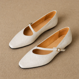Amalfi Italian Leather Mary Jane Pump — Beige, banana_republic product shot