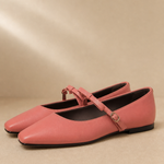 Rosalie Italian leather Bow-Tie Mary Jane Pump — Pink, banana_republic product shot