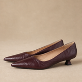 Sorrento Italian Leather Kitten Heel Pump, banana_republic product shot
