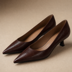 Sorrento Italian Leather Kitten Heel Pump, banana_republic product shot