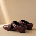 Positano Italian Leather Pointed-Toe Mule, banana_republic product shot