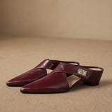 Positano Italian Leather Pointed-Toe Mule, banana_republic product shot