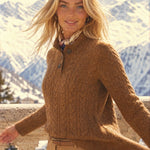 Arden Button-Up Cashmere Sweater — Vintage, studio product shot