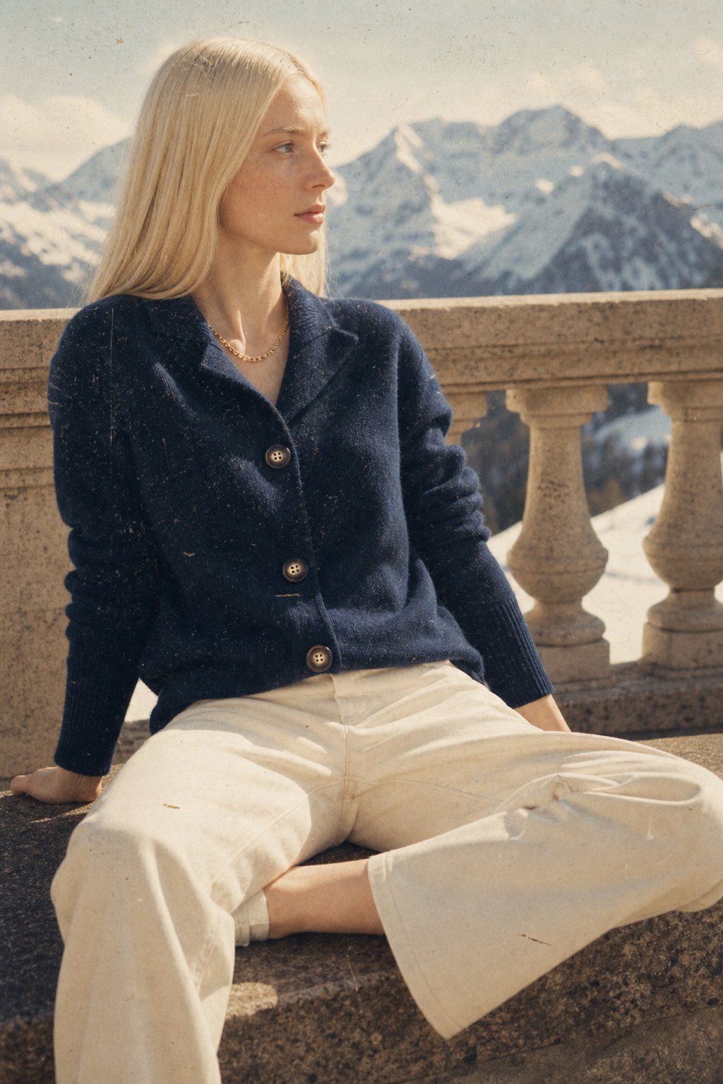Madison Avenue Cardigan, studio product shot