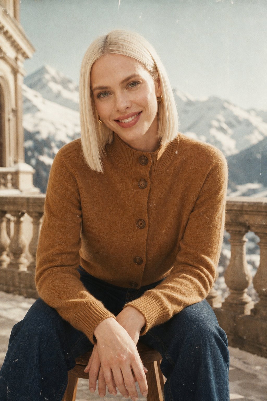 Madison Avenue Cardigan, studio product shot
