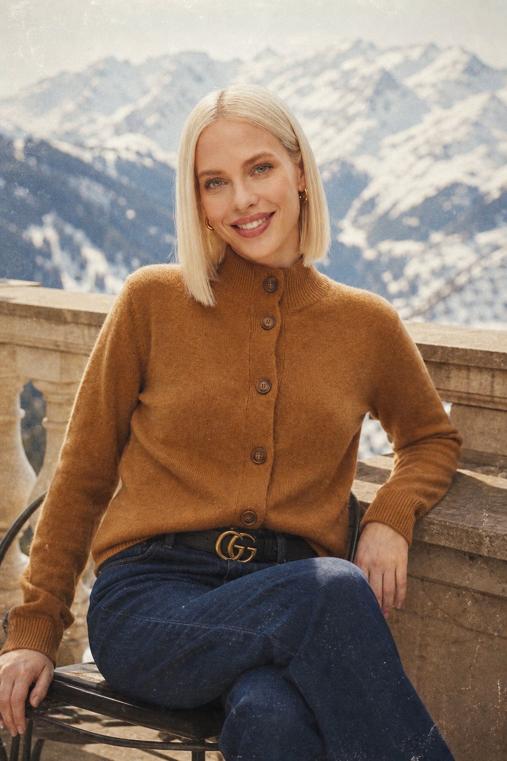 Madison Avenue Cardigan, studio product shot