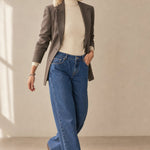Amelia Straight jeans — Blue, banana_republic product shot