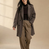 Amory Wool Herringbone Coat — Coffee, banana_republic product shot