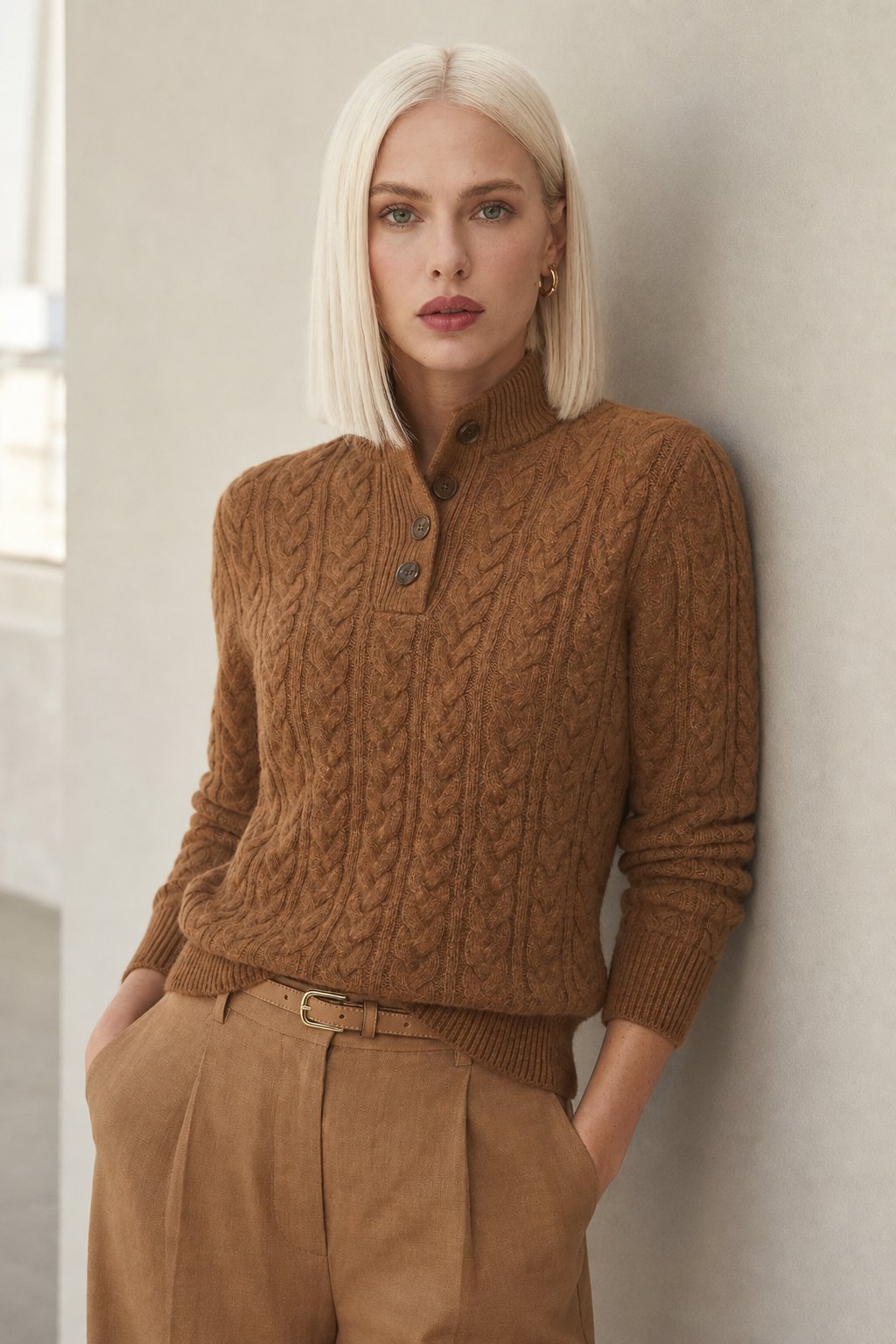 Arden Button-Up Cashmere Sweater — Vintage, banana_republic product shot