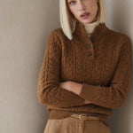 Arden Button-Up Cashmere Sweater — Vintage, banana_republic product shot