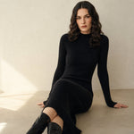 Aurora Wool Dress, banana_republic product shot