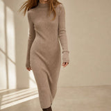 Aurora Wool Dress, banana_republic product shot