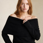 Ava Mode' Top — Black, banana_republic product shot