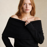 Ava Mode' Top — Black, banana_republic product shot