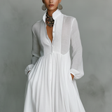 Cleo Cotton Linen Maxi Dress