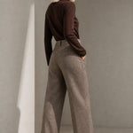 Blair Wool Wide-Leg Trousers — Camel, banana_republic product shot