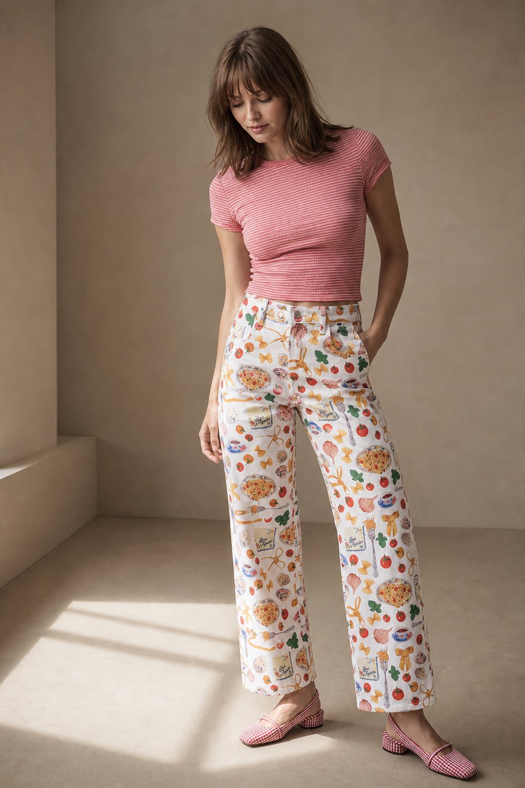 Capri Market Straight-Leg Jean — Ivory, banana_republic product shot