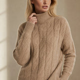 Carinthia Cable Knit Sweater — Beige, banana_republic product shot
