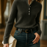 Scholar Ribbed Wool Polo