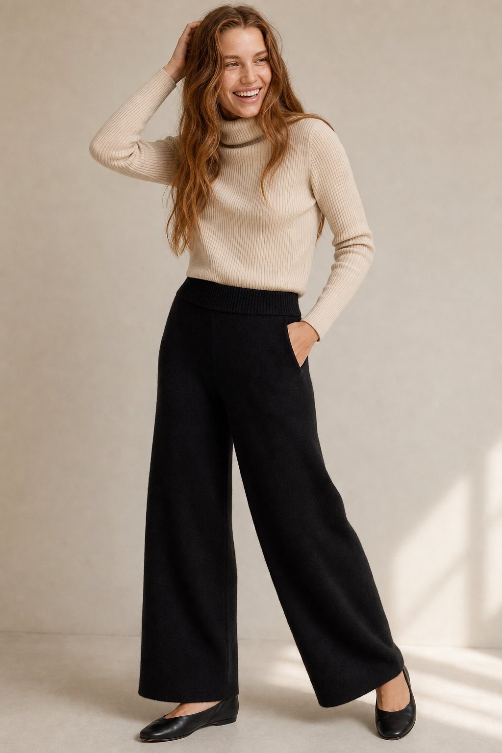 Casual Homebodies Sweats — Black, banana_republic product shot