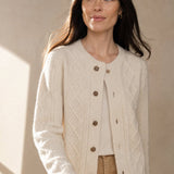 Claire Cable Knit Cardigan, banana_republic product shot