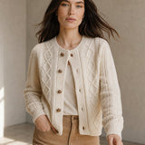Claire Cable Knit Cardigan, banana_republic product shot