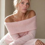 Clara Gracieuse Knit Top — Pink, banana_republic product shot