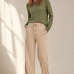 Classic Ladies Wool Trousers — Khaki, banana_republic product shot