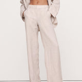 The Easy Wide Leg Linen Pant