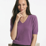 Elysian V-Neck Knit Top