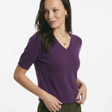 Elysian V-Neck Knit Top