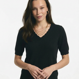 Elysian V-Neck Knit Top